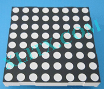 XL-SC105088 - 8x8 Φ5.0mm Single Color LED Dot Matrix Display