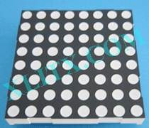 XL-SC905088 - 8x8 Φ5.0mm Single Color LED Dot Matrix Display