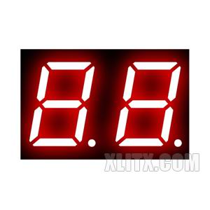 3291AS - 0.39-inch Red 2-Digit CC LED 7-Segment Display