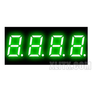 4402AGG - 0.40-inch Green 4-Digit CC LED 7-Segment Display