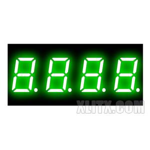 4402BGG - 0.40-inch Green 4-Digit CA LED 7-Segment Display