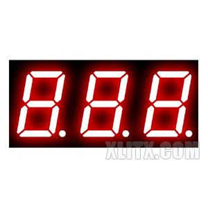 5231BS - 0.52-inch Red 3-Digit CA LED 7-Segment Display