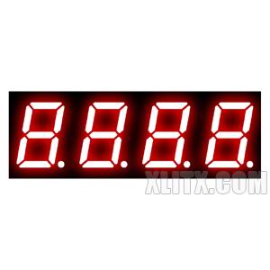 5241AS - 0.52-inch Red 4-Digit CC LED 7-Segment Display