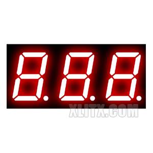 5321BS - 0.52-inch Red 3-Digit CA LED 7-Segment Display