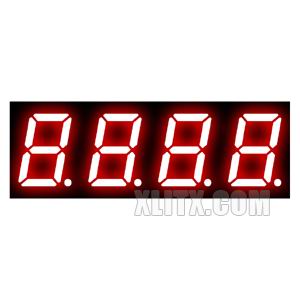 5421BS - 0.52-inch Red 4-Digit CA LED 7-Segment Display