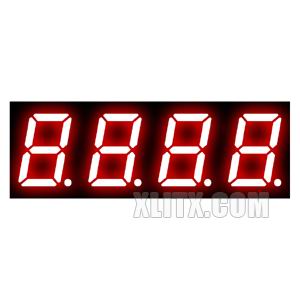 5421FS - 0.52-inch Red 4-Digit CA LED 7-Segment Display