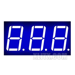 5631AB - 0.56-inch Blue 3-Digit CC LED 7-Segment Display