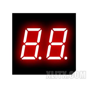 CL3022BH - 0.30-inch Red 2-Digit CA LED 7-Segment Display