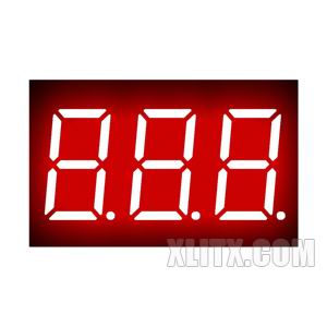 CL3631BH - 0.36-inch Red 3-Digit CA LED 7-Segment Display