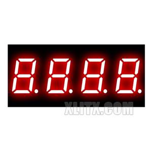 CL4042BH - 0.40-inch Red 4-Digit CA LED 7-Segment Display